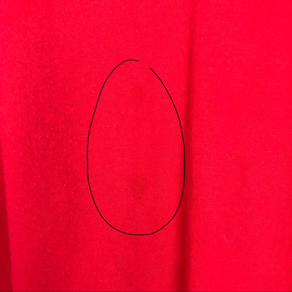 Croft & Barrow Red Cotton Classic Tee Long Sleeve Turtleneck Shirt - Picture 10 of 10